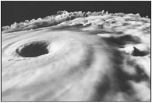 At their strongest, the winds of Diana reached 130 mph. (Courtesy of National Aeronautics and Space Administration (NASA).)